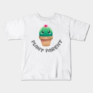 Plant Parent Cactus Kids T-Shirt